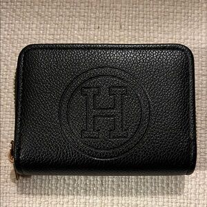 Black Textured Wallet